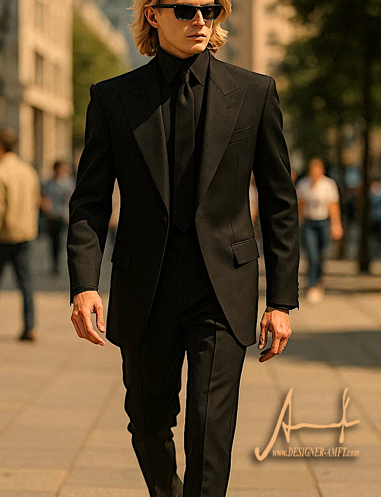 Elegant Elite Classic Suit made by Fashion Designer Amft
